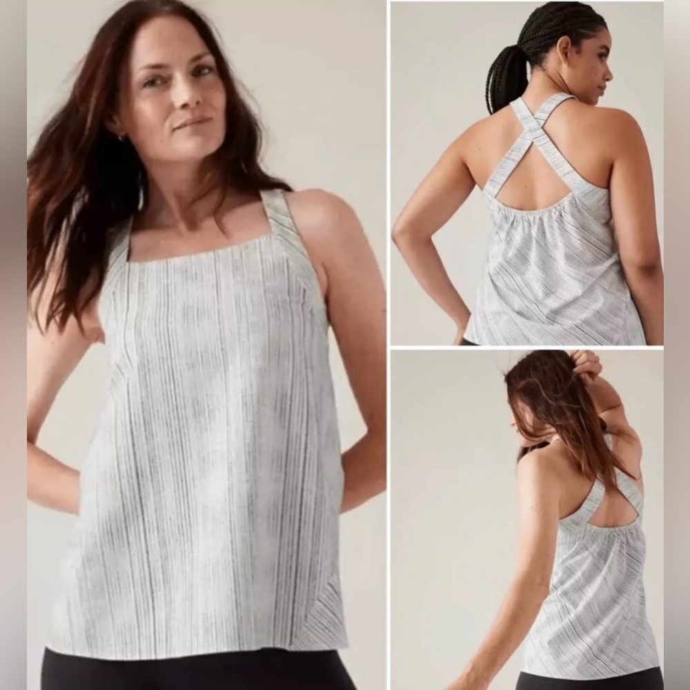 * Athleta Arrival Tank NWOT SZ Medium Summer Vibes *